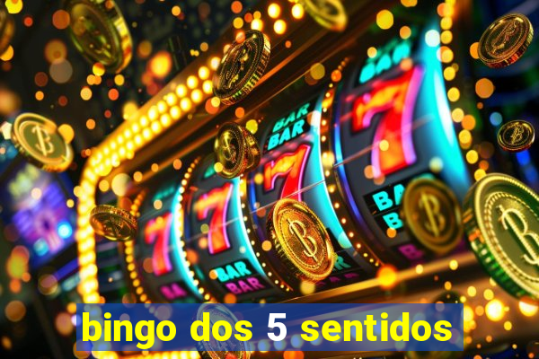 bingo dos 5 sentidos